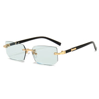 NOXEN Rimless Fashion Sunglasses — Modern Frameless Glasses