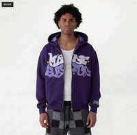 NOXEN "Made Havoc" Oversized Hoodie — Fioletowy (Purple)