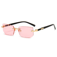 NOXEN Rimless Fashion Sunglasses — Modern Frameless Glasses