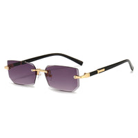 NOXEN Rimless Fashion Sunglasses — Modern Frameless Glasses